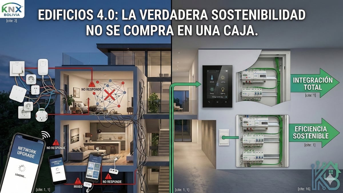 Edificios 4.0: Por qué llenar tu casa de "gadgets" no la hace realmente sostenible