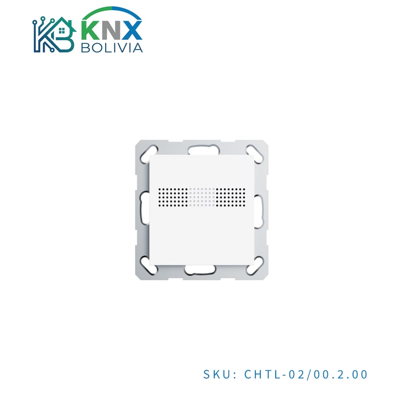 Termostato Domótico KNX Lite Secure (55mm) - GVS (Blanco Mate)